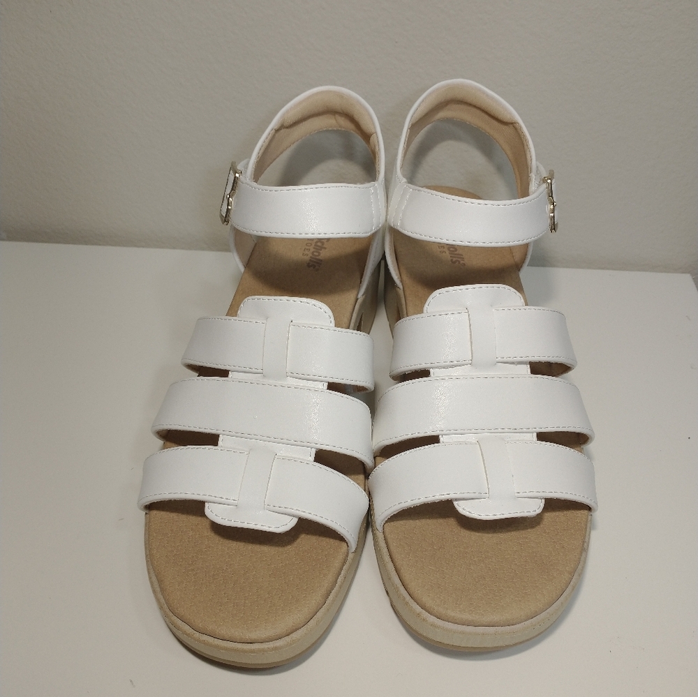Dr. Scholl's Oh Kay Women's Sandal - White, Size 9 New
